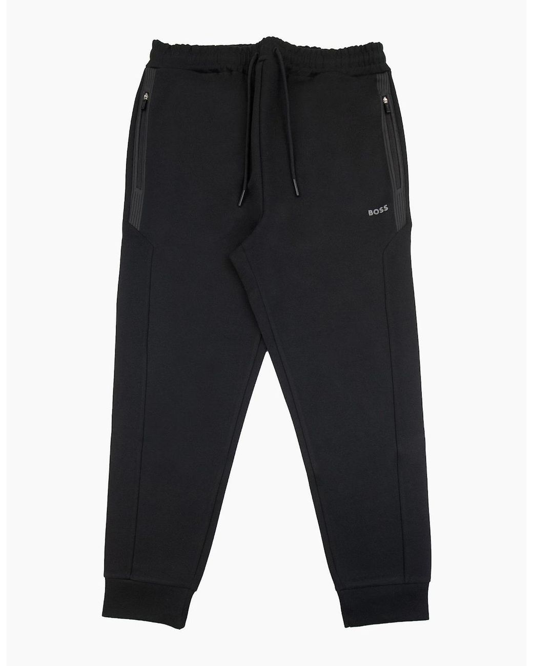 Boss White Hadiko 1 Hd Print Logo Tracksuit Bottoms 001 for men