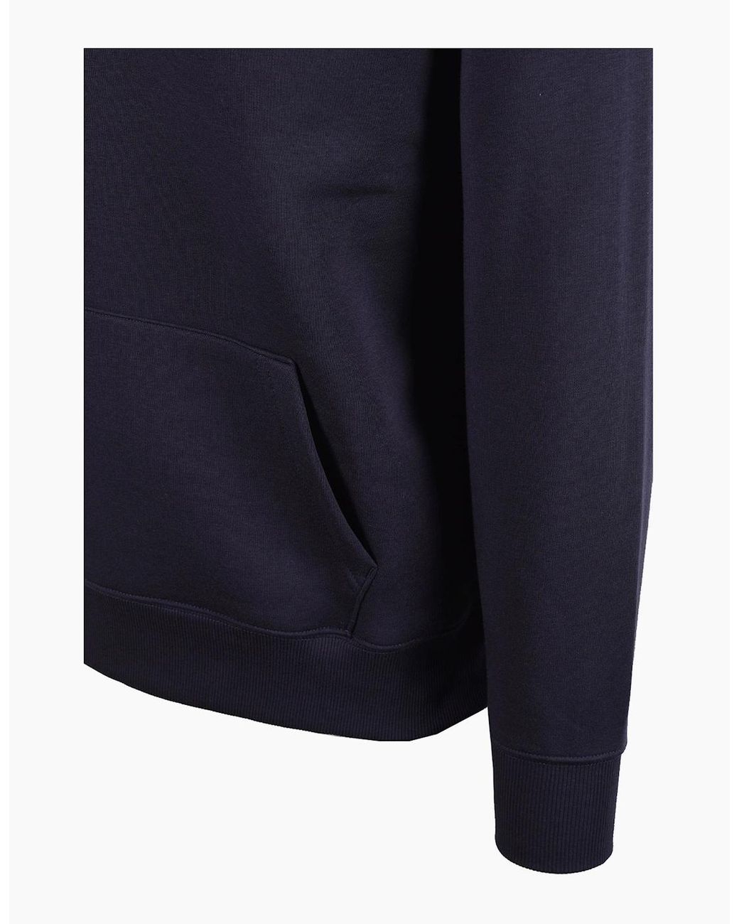 Gant Blue Original Sweat Hoodie Evening for men
