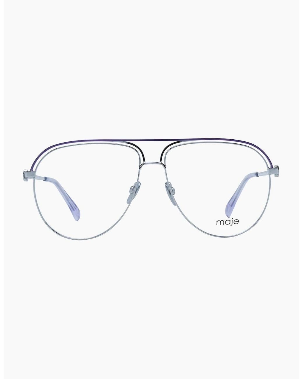 Maje Purple Optical Frame Mj3027 776 56