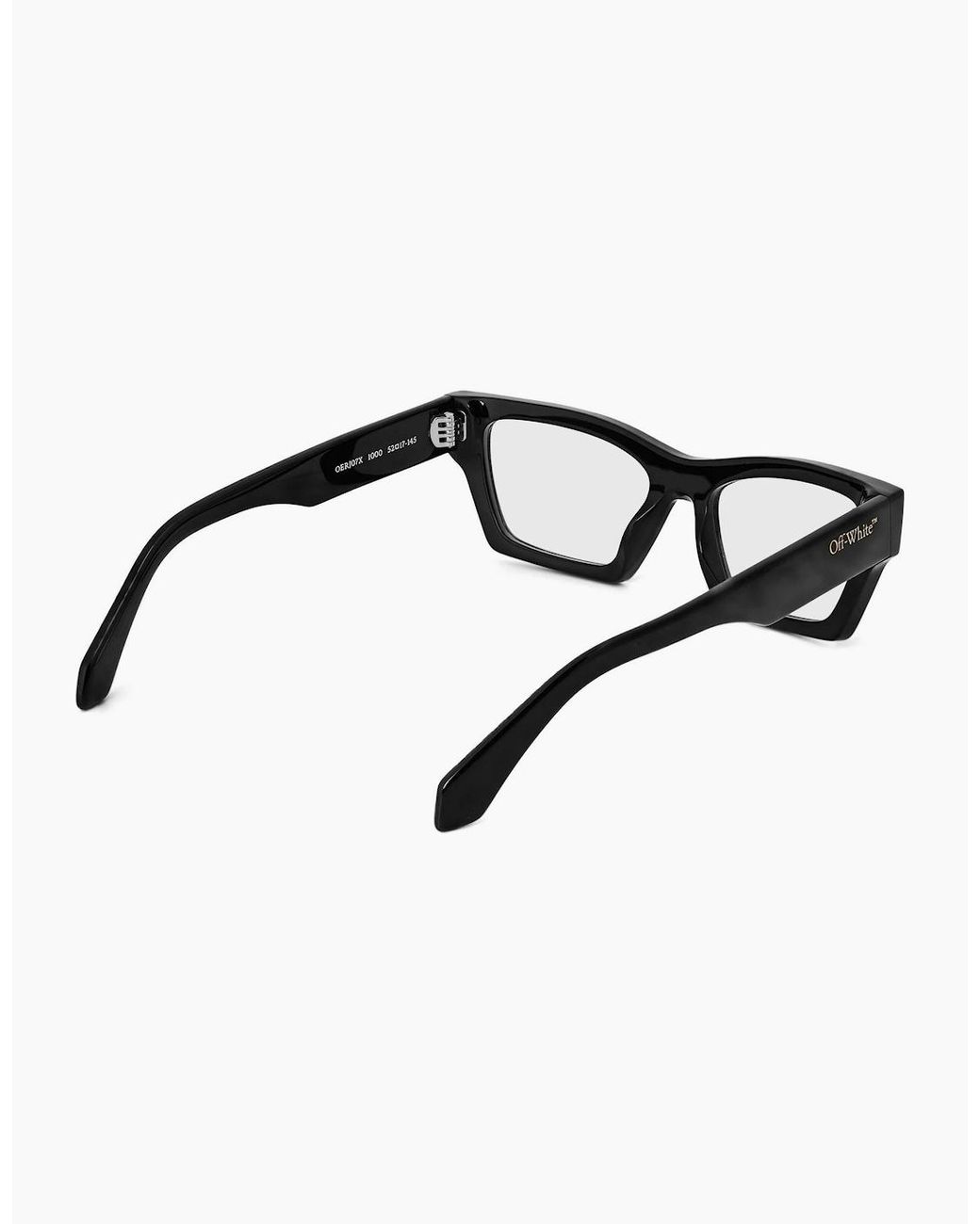 Off-White c/o Virgil Abloh Black Off Eyewear Style 7X for men