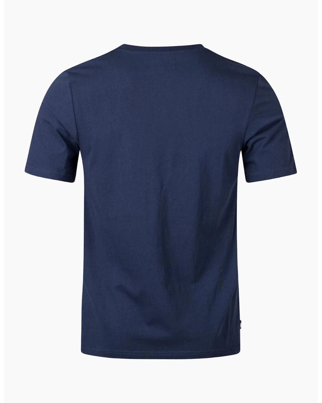 Aquascutum Blue Active Piping Design T-Shirt for men