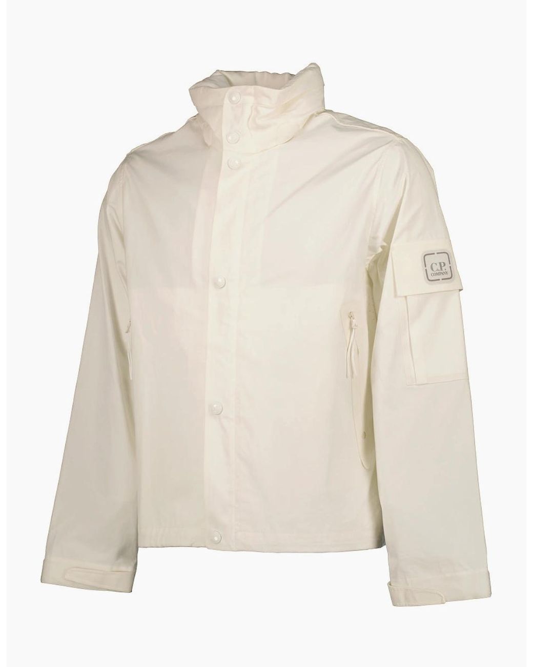C P Company Natural Metropolis Hyst Hooded Jacket for men