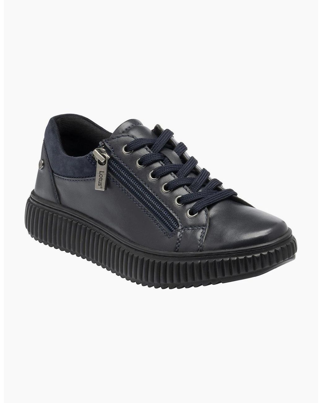 Lotus Black Juna Trainers