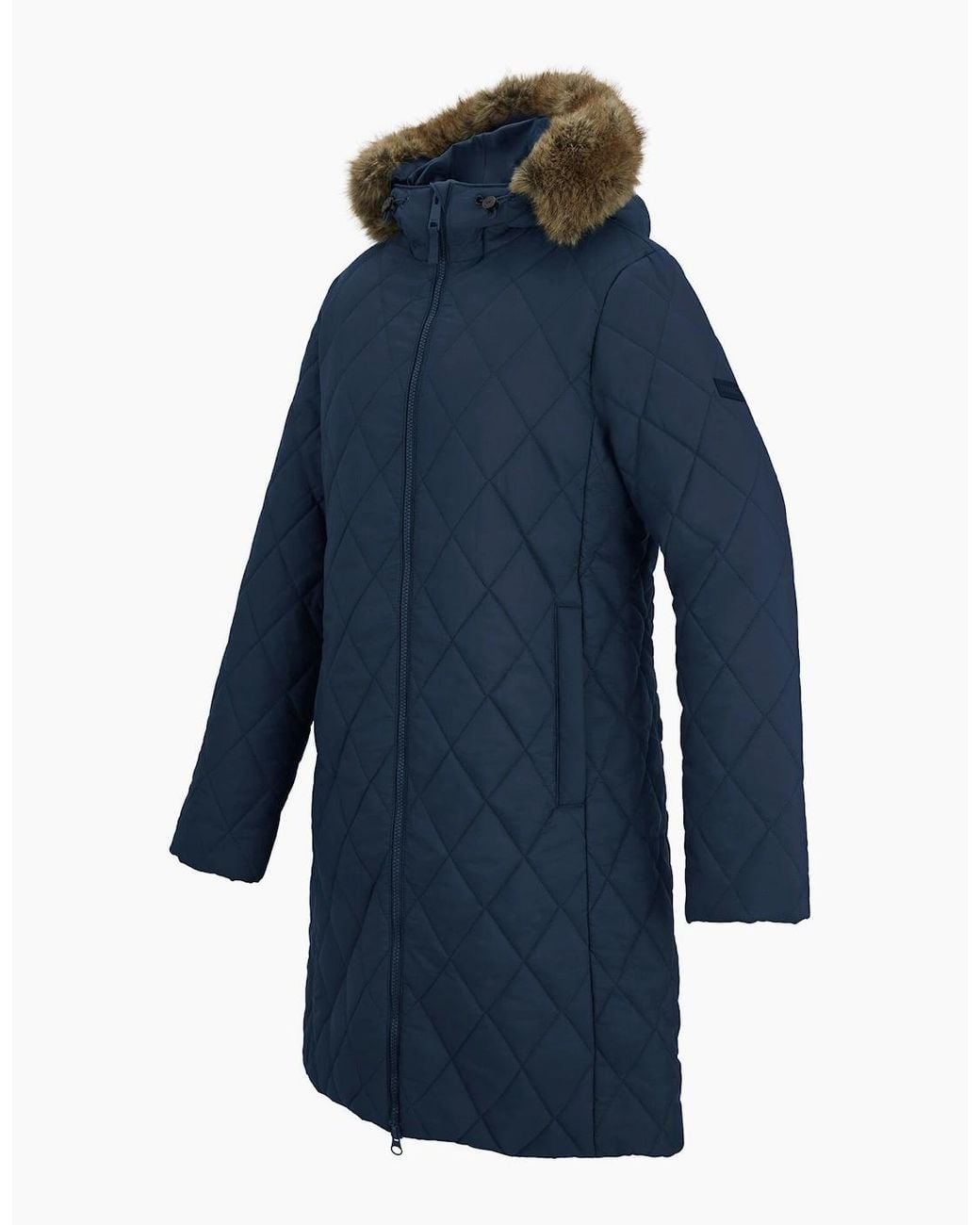 Regatta Blue Ladies Fionne Long Length Jacket