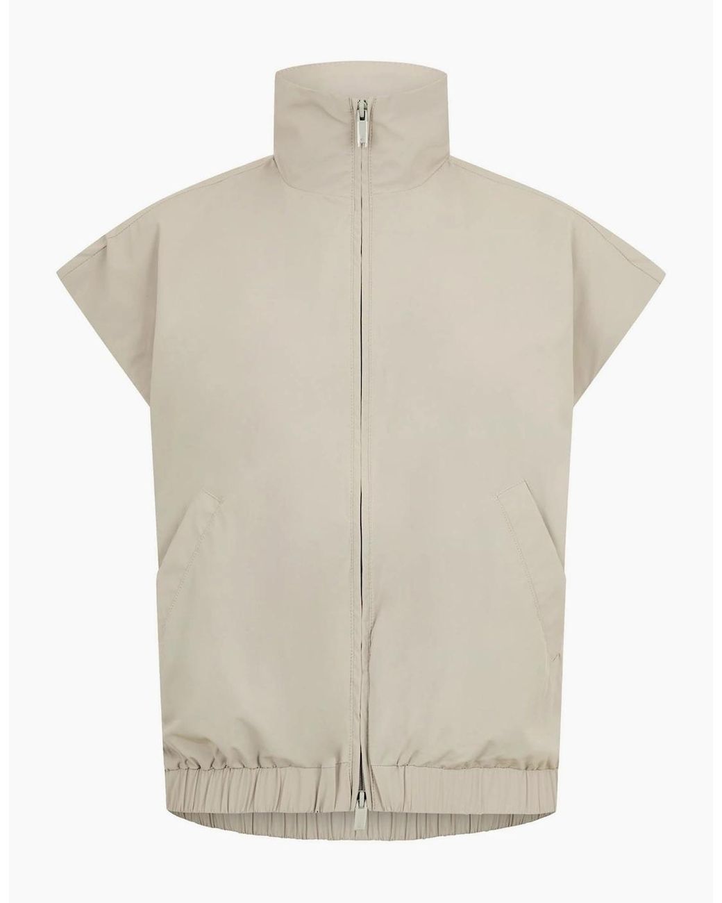 Fear Of God White Strappy Crop Top
