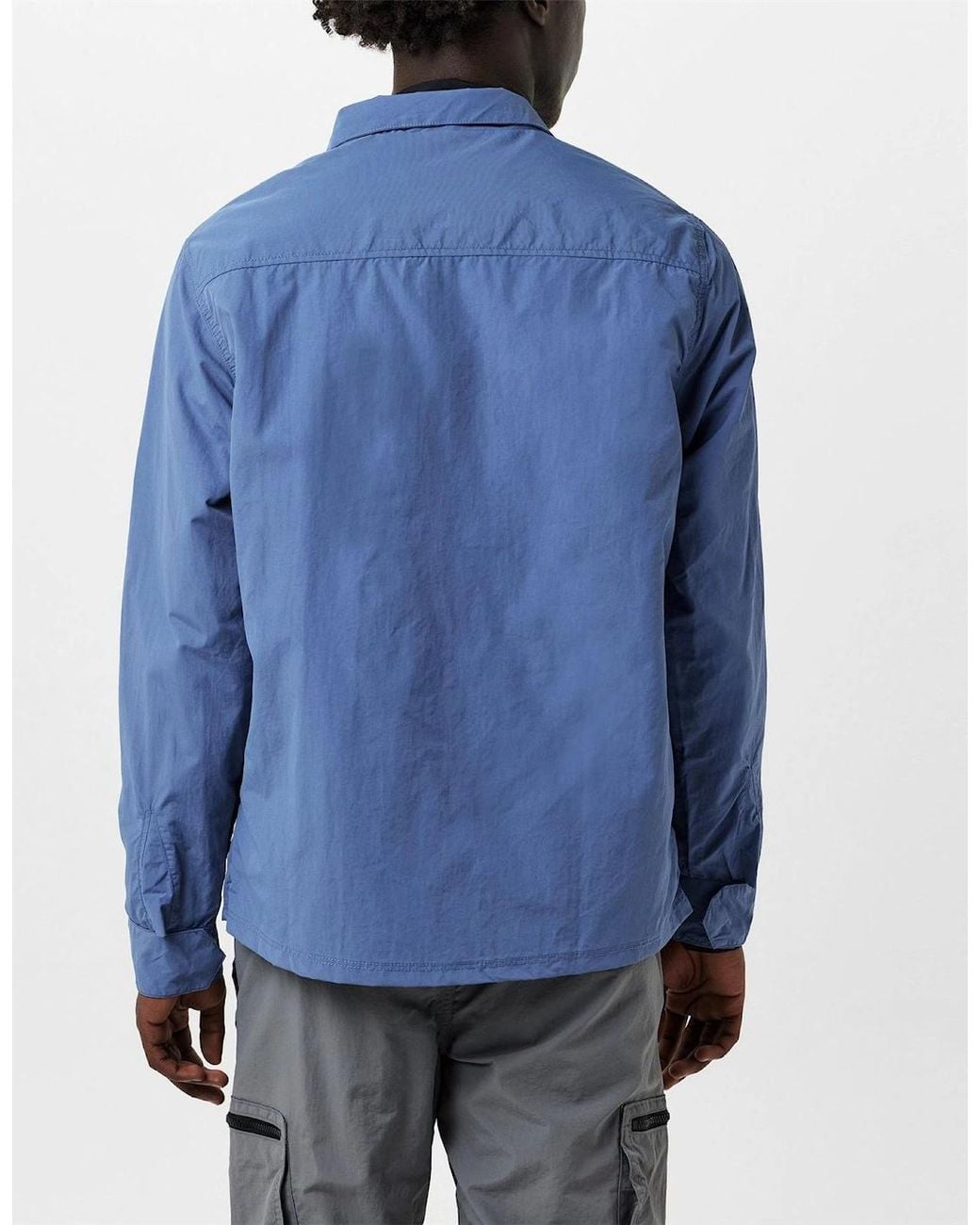 Nicce London Blue Statlo Ovrshirt for men