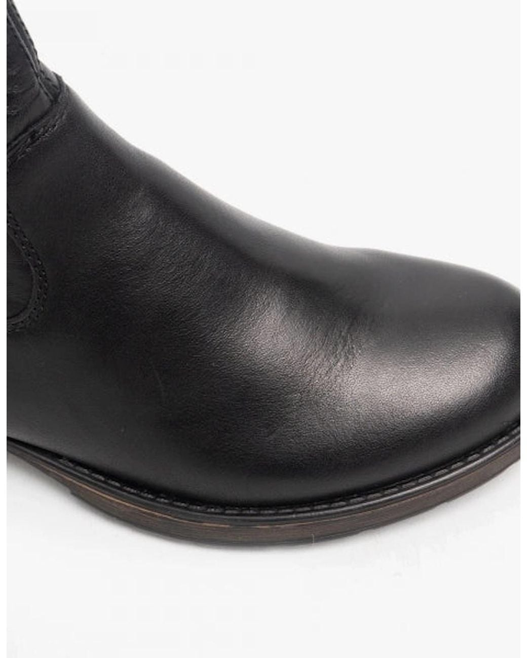 Rieker Black Z9591-00 Tall Boots