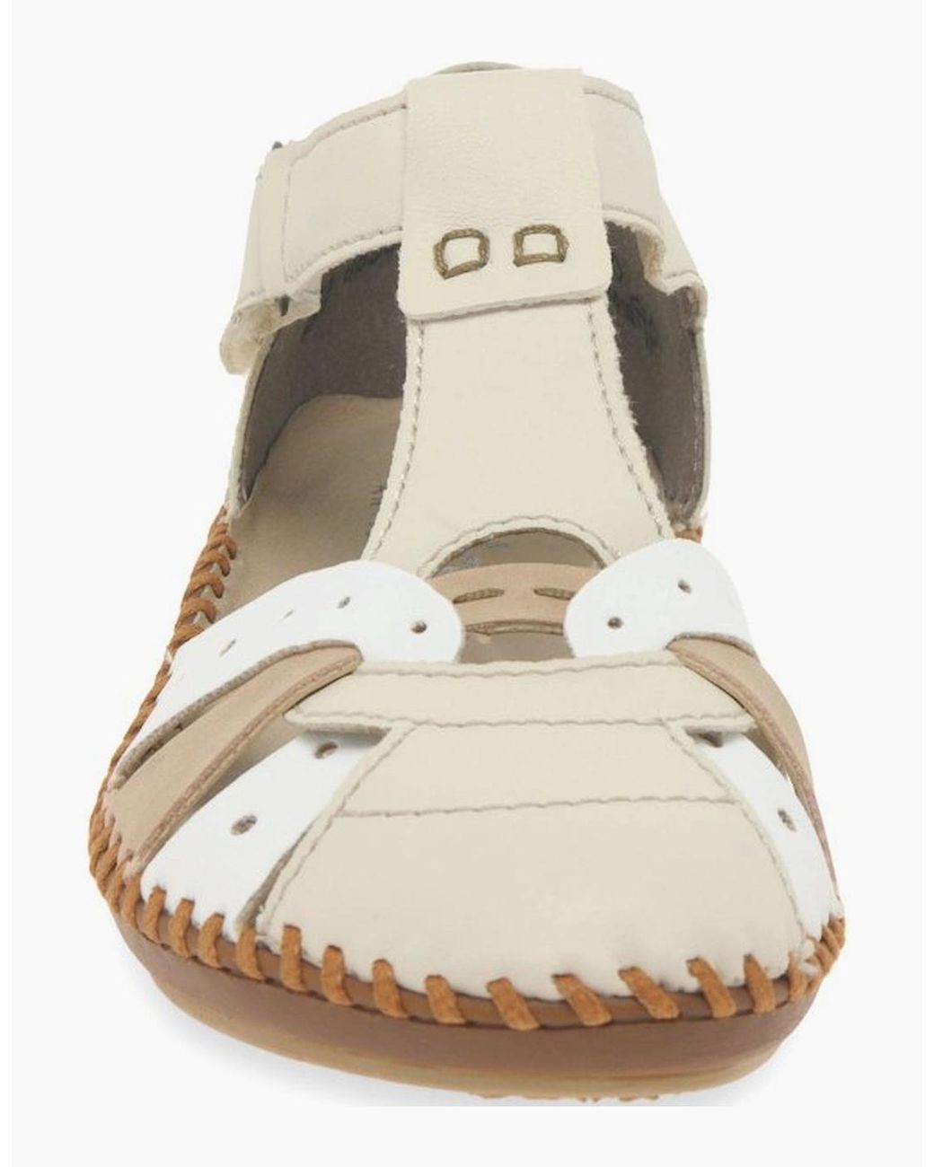 Rieker White Maria Sandals
