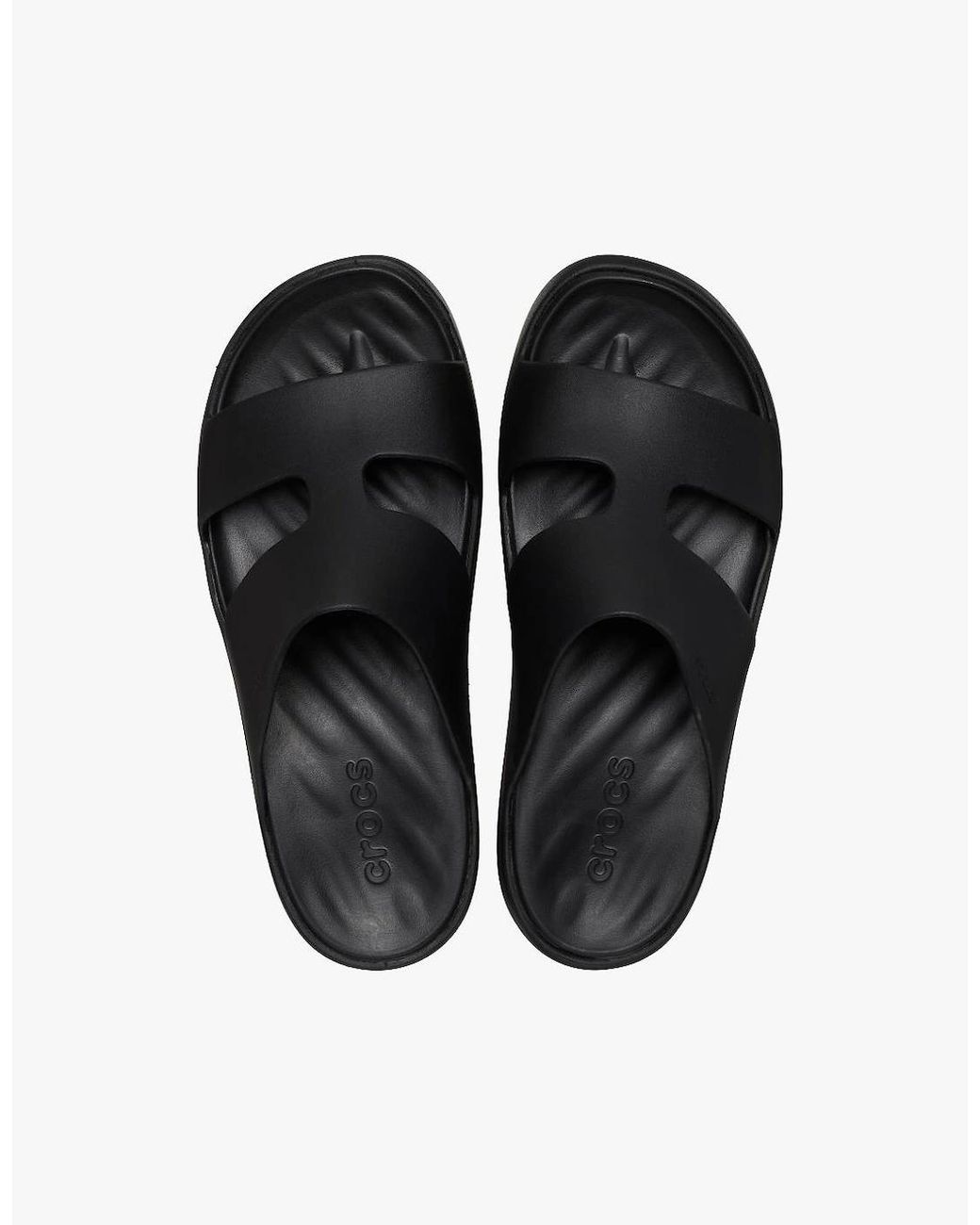 CROCSTM Black 209409-001 Flat Sandals