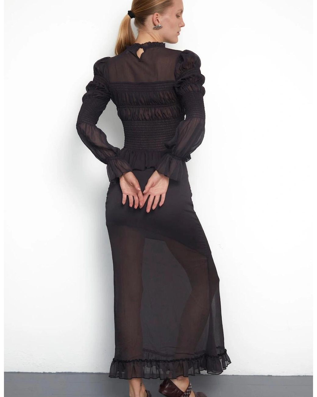 No Emotions UK Black The Mia Blouse