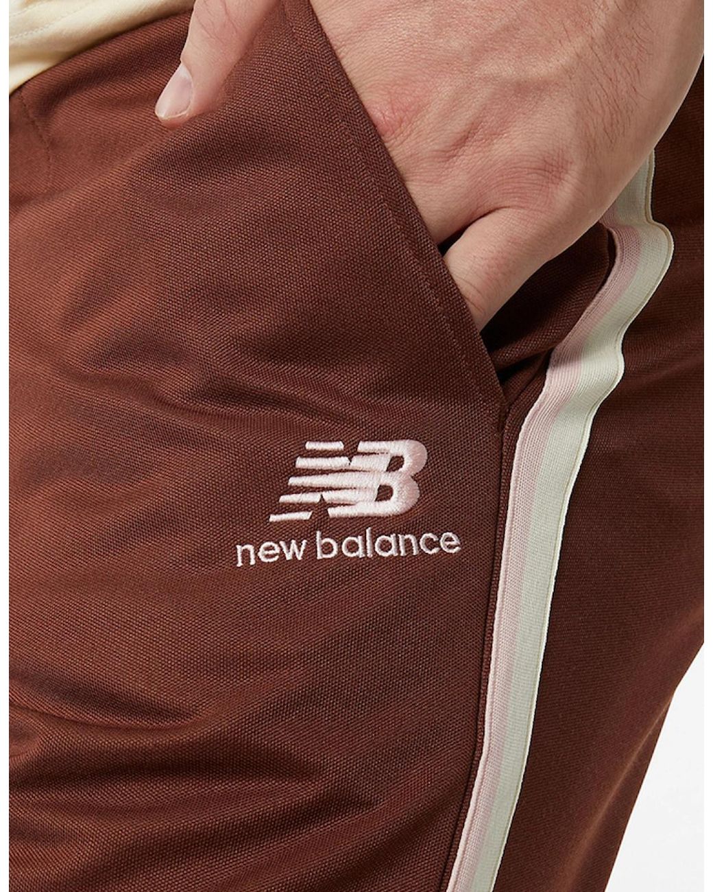 New Balance Brown Athletics 70S Run Track Pants