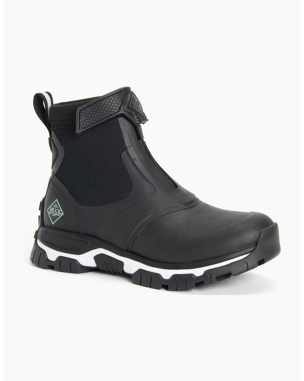 Muck Boot Black Apex Mid Zip Boots