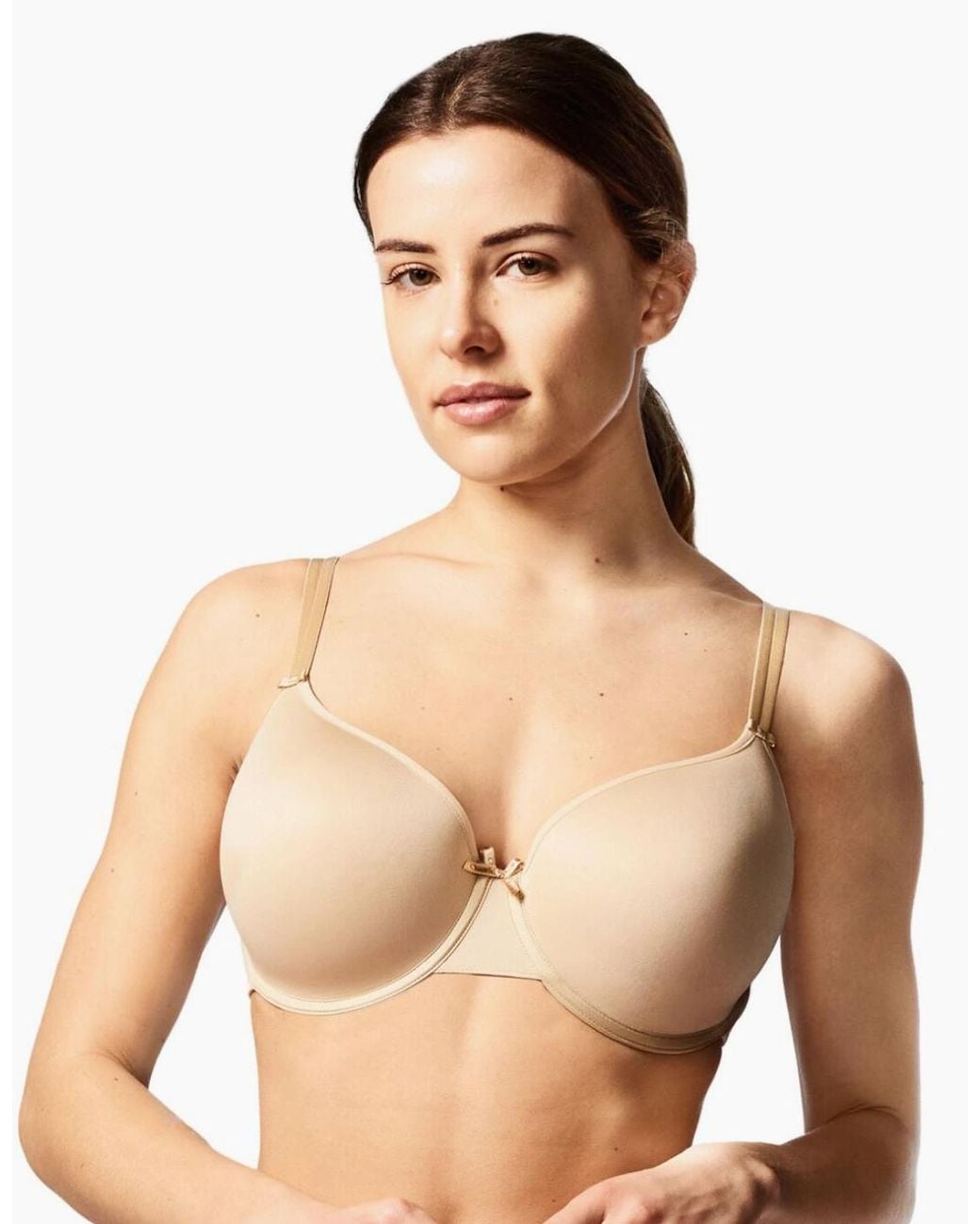 Chantelle Natural C12410 Basic Invisible T Shirt Bra