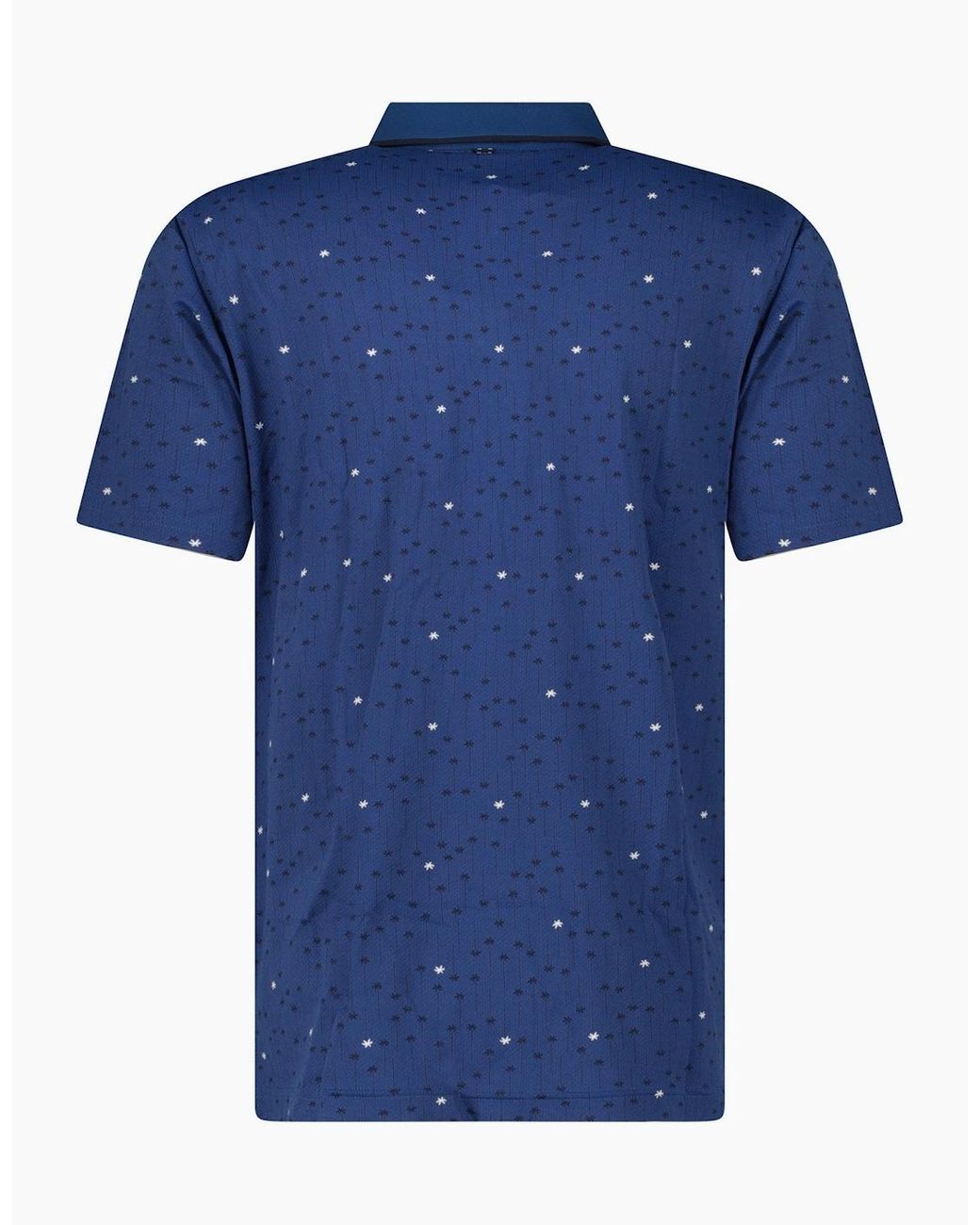 Under Armour Blue Iso-Chill Golf Edge Polo
