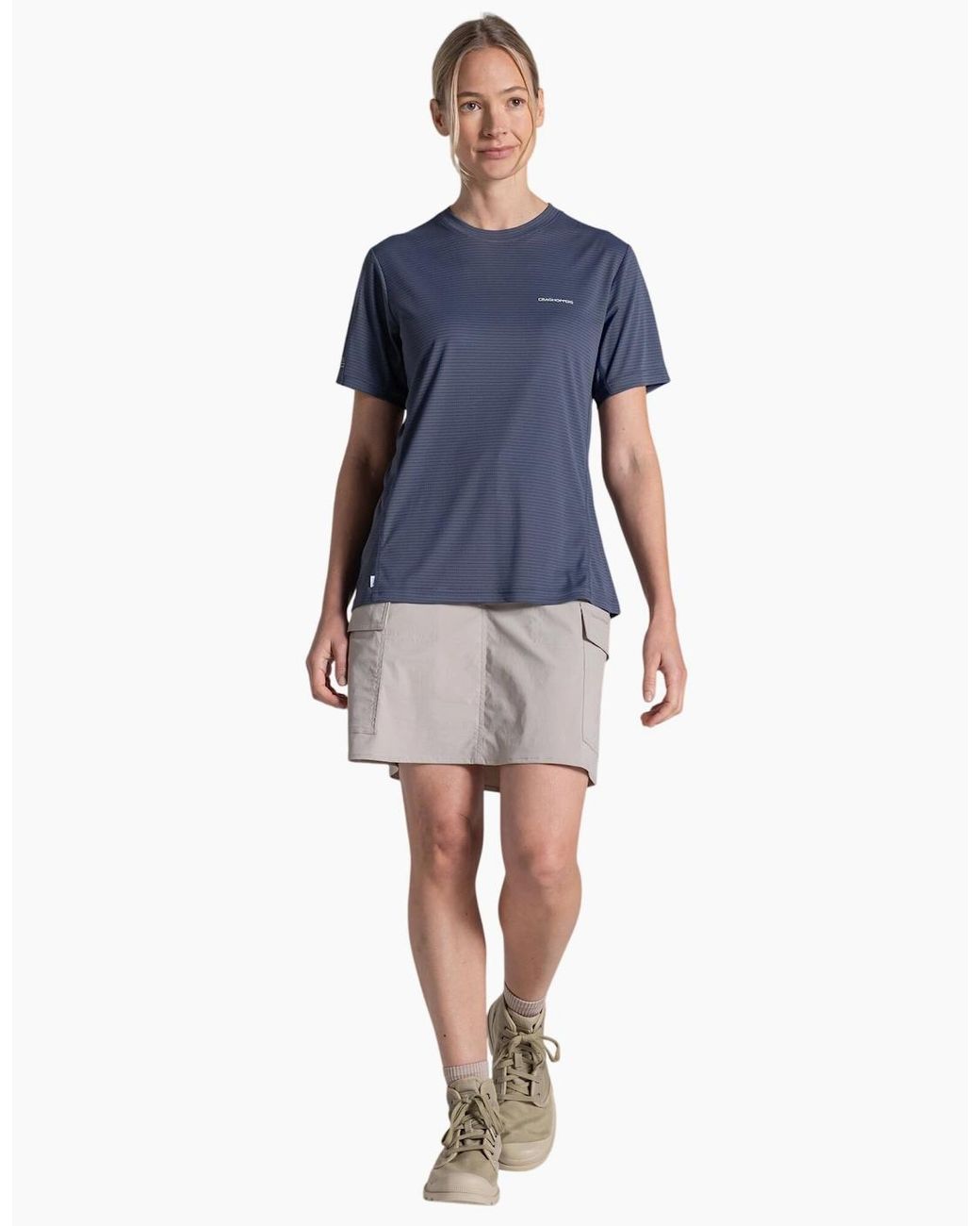 Craghoppers Blue Ladies Nosilife T-Shirt