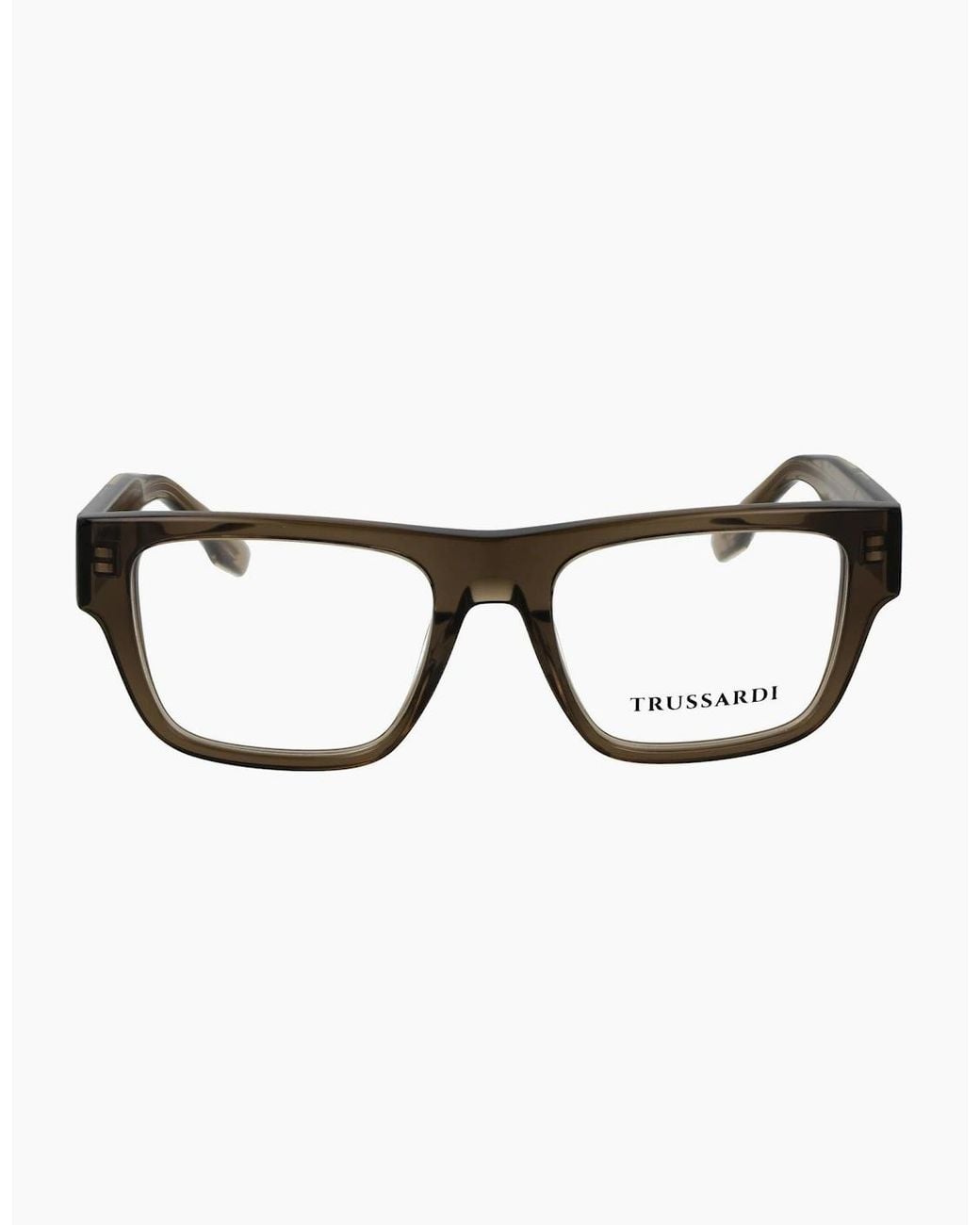 Trussardi Brown Optical Frame Tsu6043 T01 52 for men