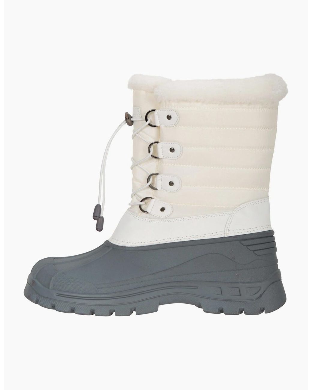 Mountain Warehouse White Ladies Whistler Adaptive Snow Boots