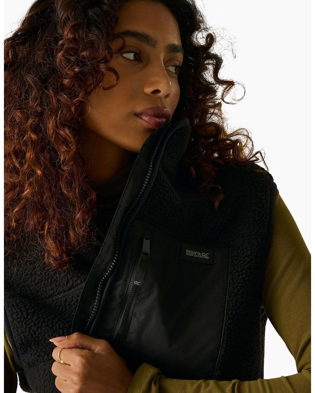 Regatta Black Ladies Frankie Borg Body Warmer