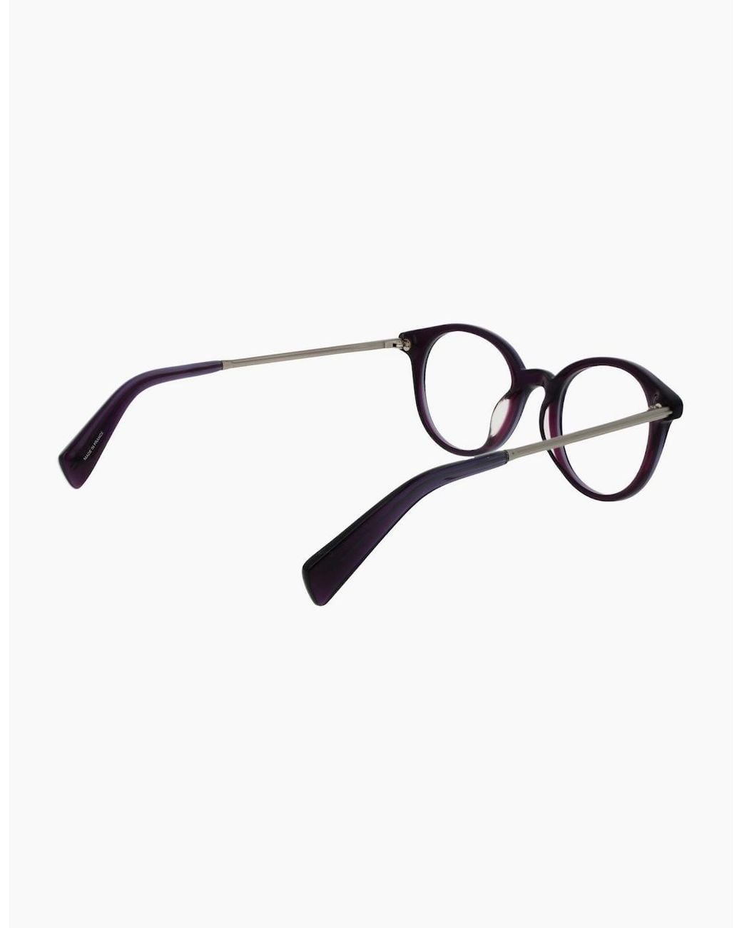 Yohji Yamamoto Purple Optical Frame Yy1008 717 47 for men