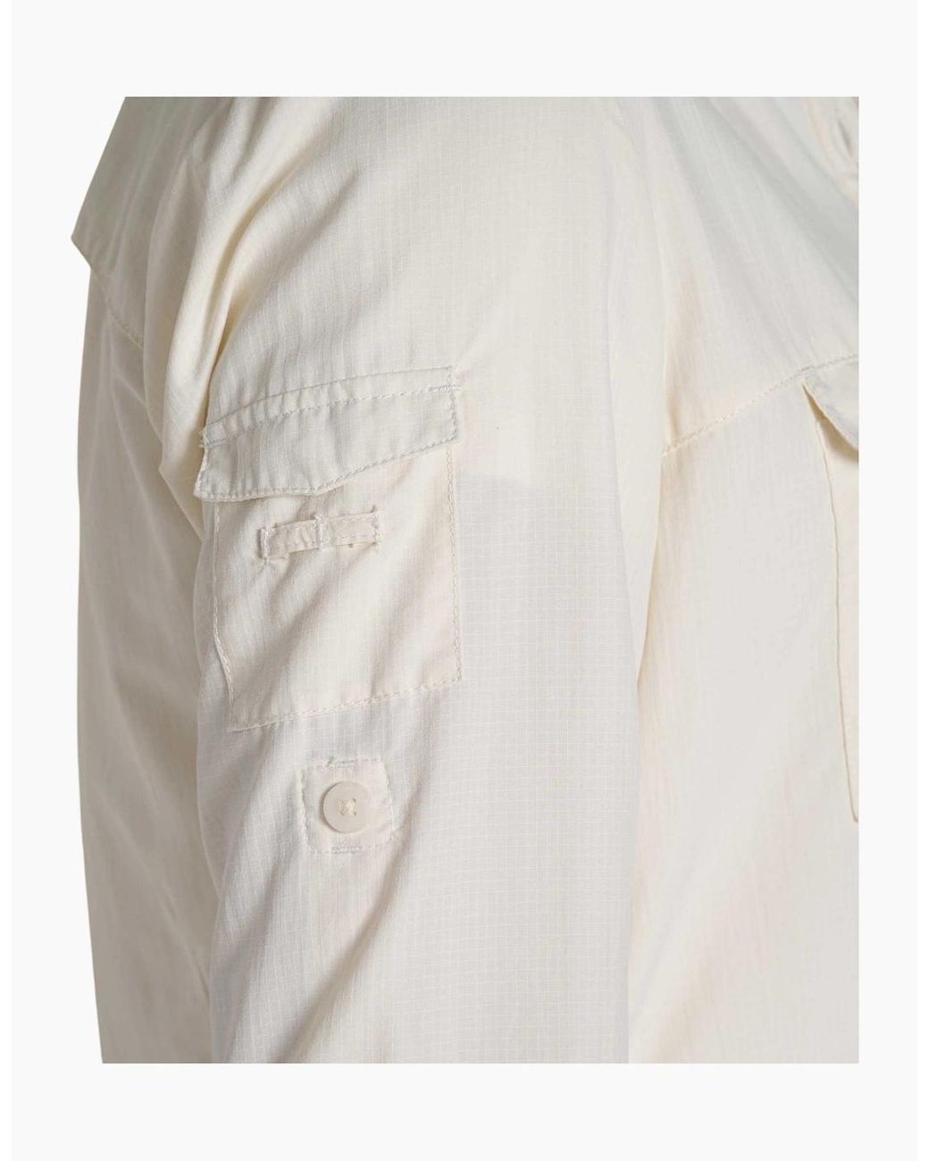 Craghoppers White Ladies Adventure Iii Nosilife Long-Sleeved Shirt