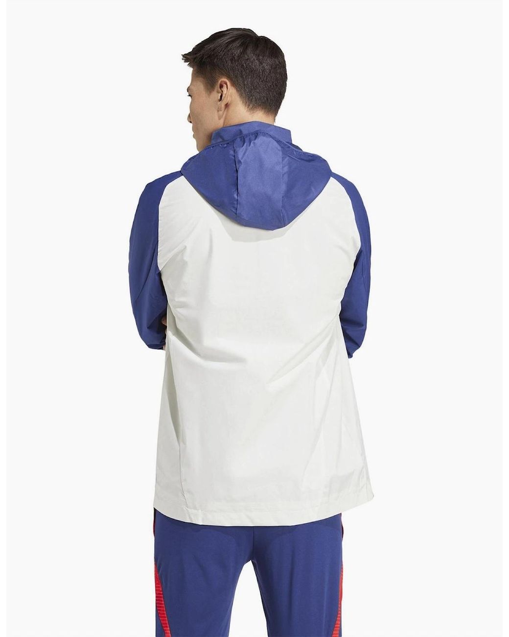 Adidas Blue Aw Jkt Anorak for men