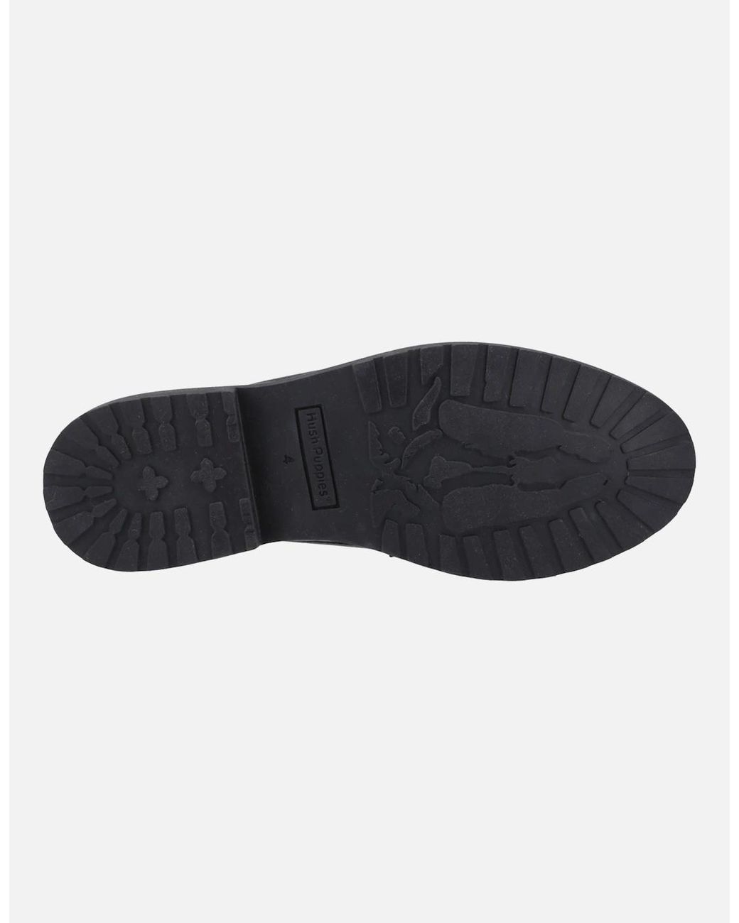 Hush Puppies Black Verity Snaffle Leather Loafers