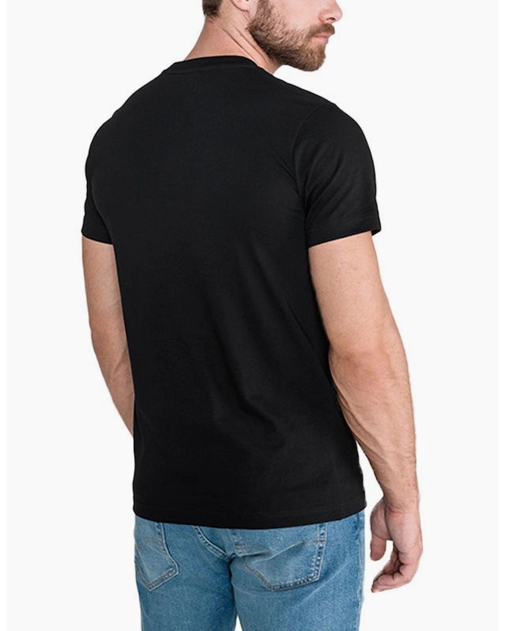 DIESEL Black T Diego Bx2 T-Shirt Crew Neck for men