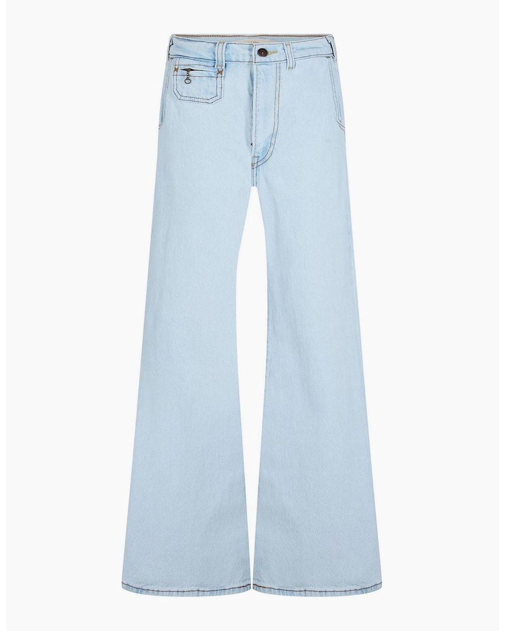 Levi's Blue Levi's Ribcage Bell Wide Leg Jeans