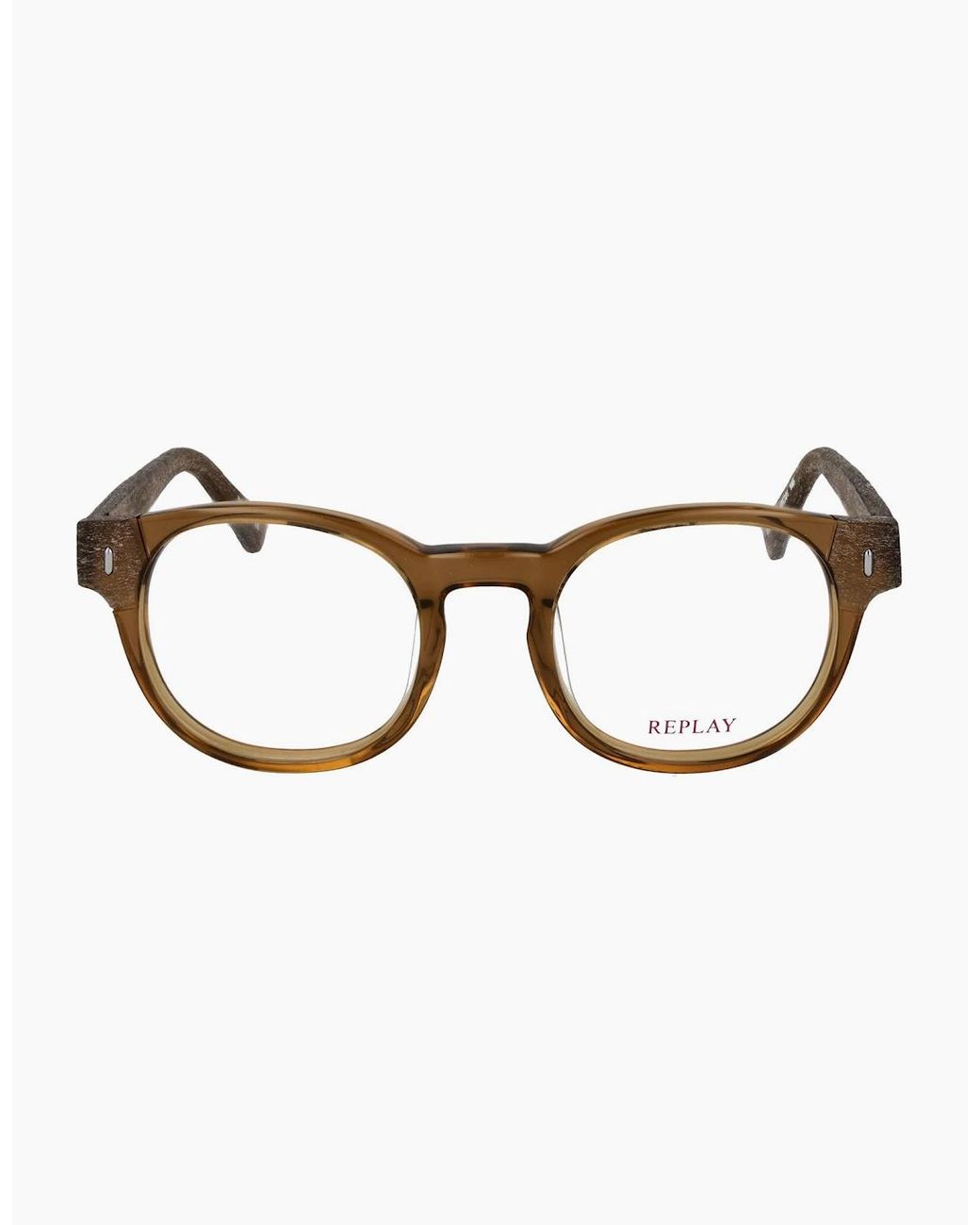Replay Brown Optical Frame Ry052 03 49 for men