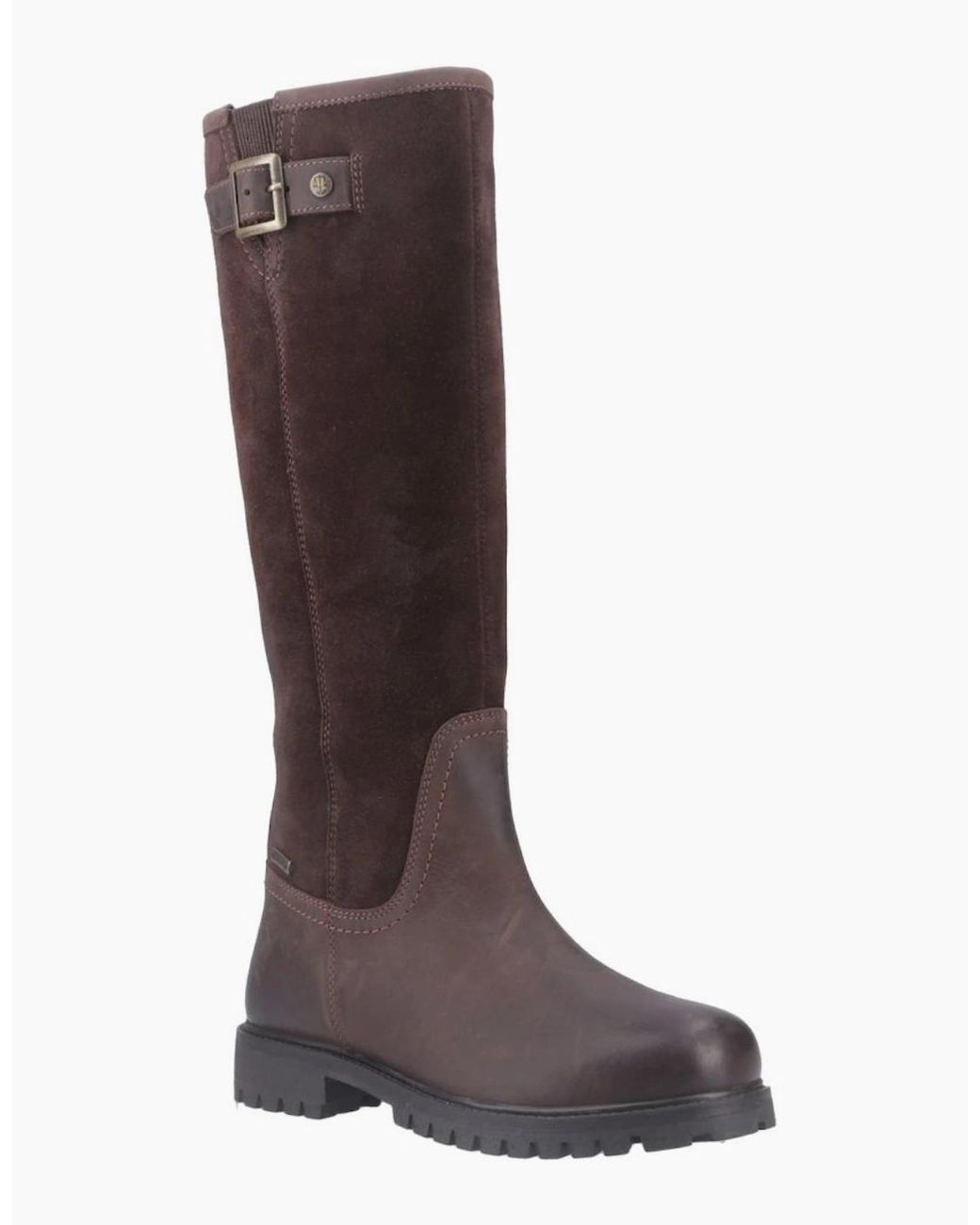 Hunter Brown Canna Knee High Boots