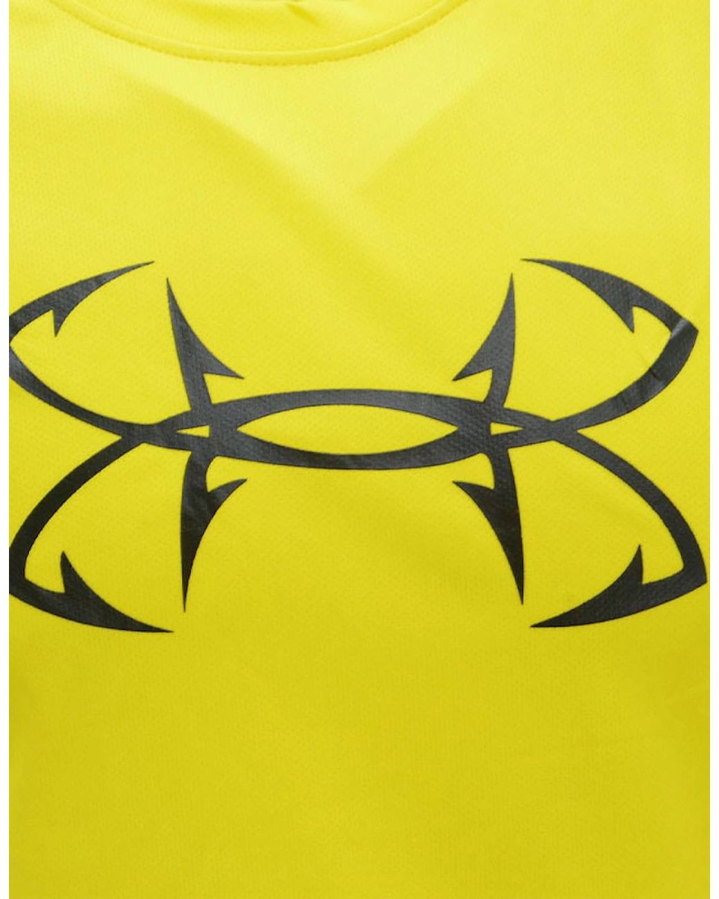 Under Armour Yellow Dri-Fit T Shirts Running Top