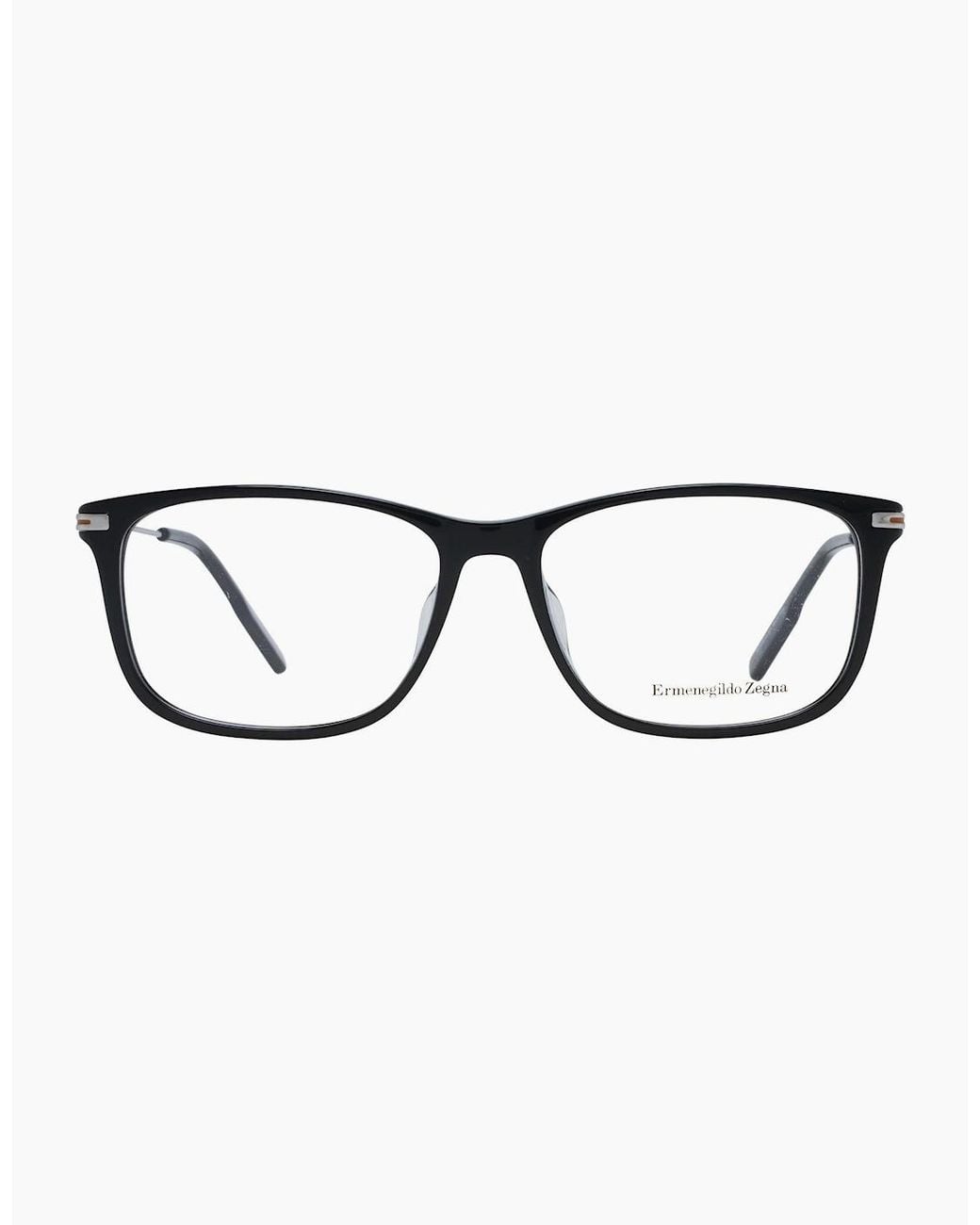 Zegna Black Optical Frame Ez5233-D 001 56 for men