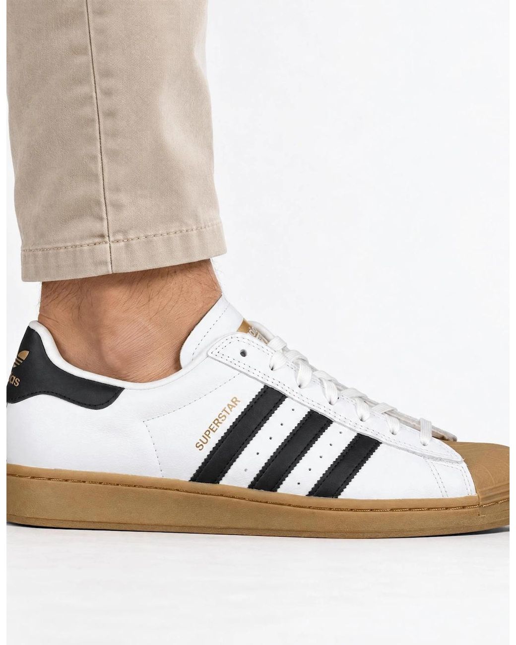 Adidas Metallic Superstar Adv Skate Shoes for men