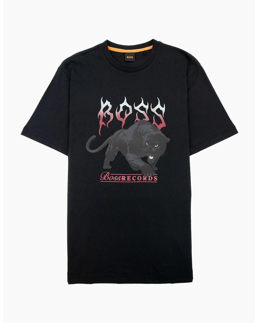 Boss Black Tee Pantera Logo T Shirt 001 for men