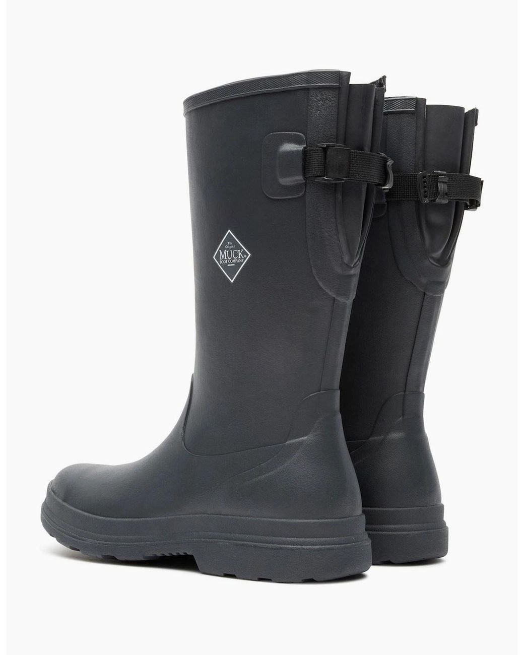Muck Boot Black S Rainscape Tall Rubber Wellington Boots for men
