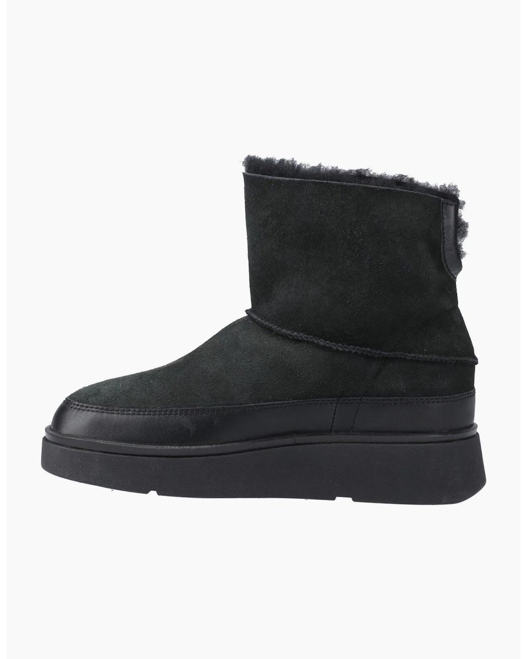 Fitflop Black Gen-Ff Mini Double-Faced Leather All Boots
