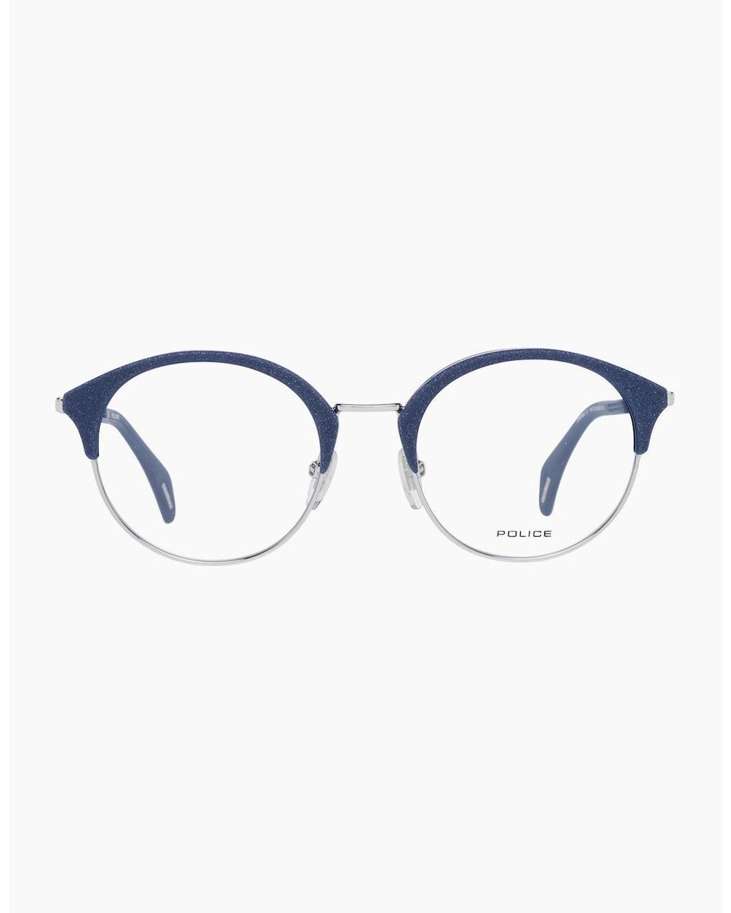 Police Blue Optical Frame Vpl730 0579 50
