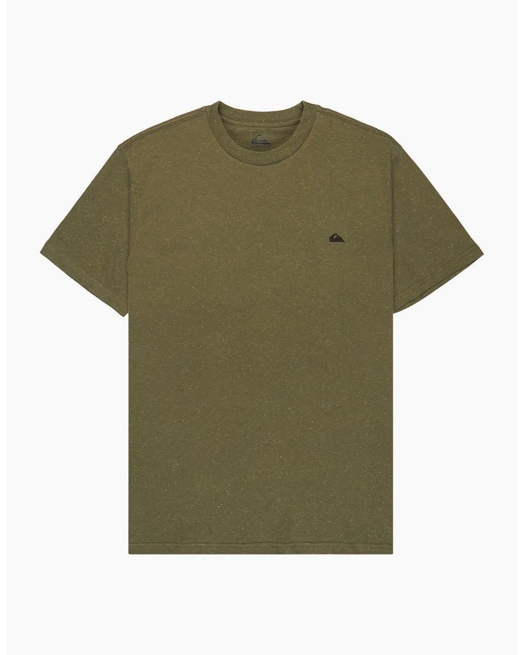 Quiksilver Green Mw Neps Graphic Short Sleeve T-Shirt for men