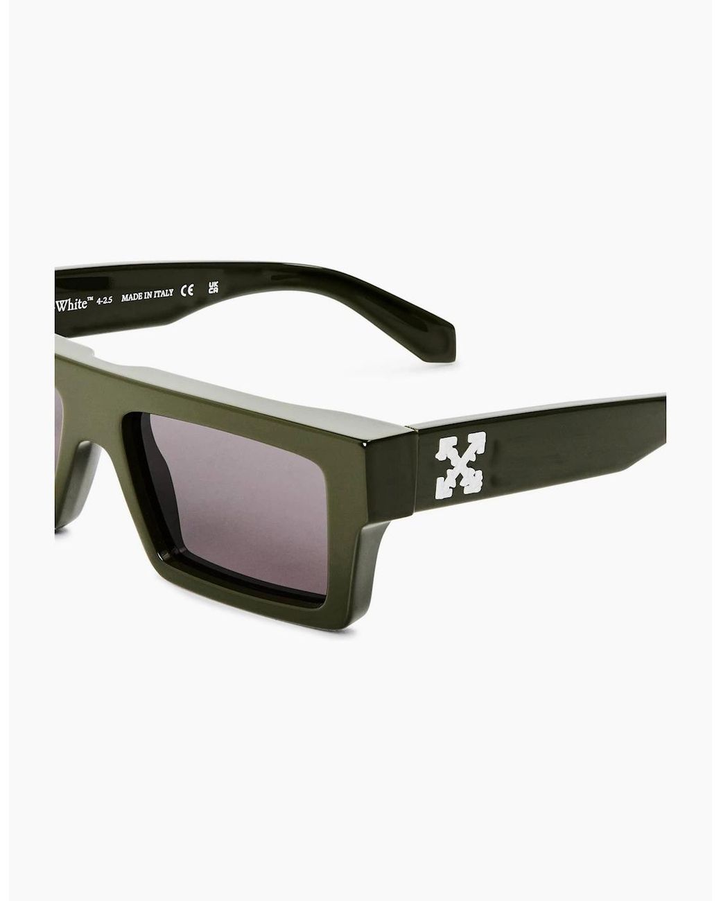 Off-White c/o Virgil Abloh Green Off Ruby Sunglasses for men