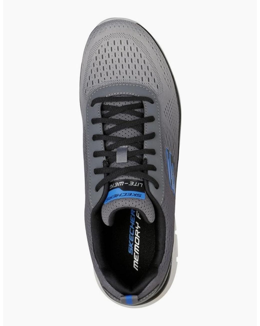 Skechers Gray Track Ripkent Trainers for men