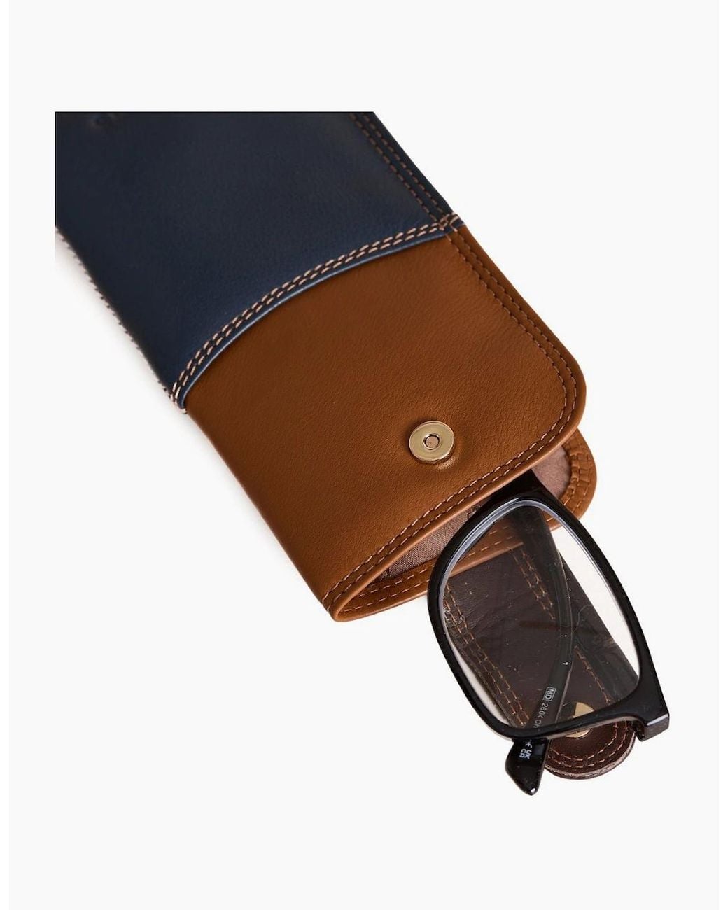 Lakeland Leather Blue Glasses Case