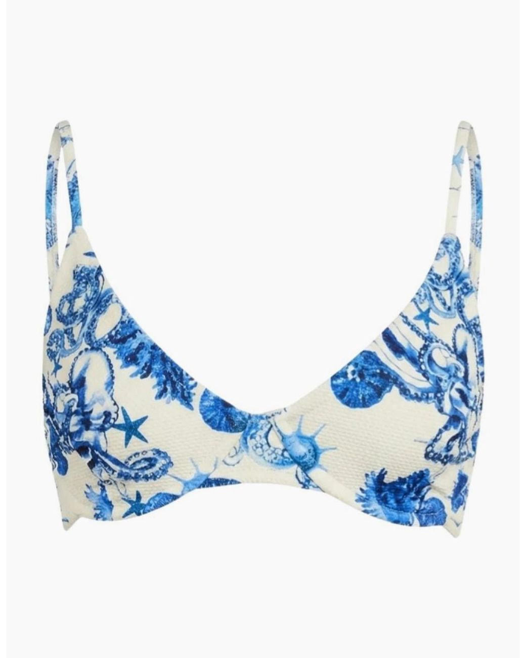 Oceanus Blue Bruna Bikini Top