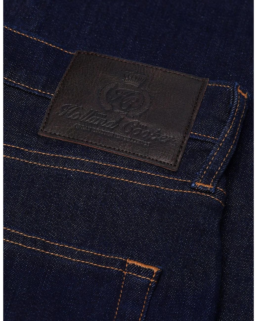 Holland Cooper Blue Classic Straight Jean Dark for men