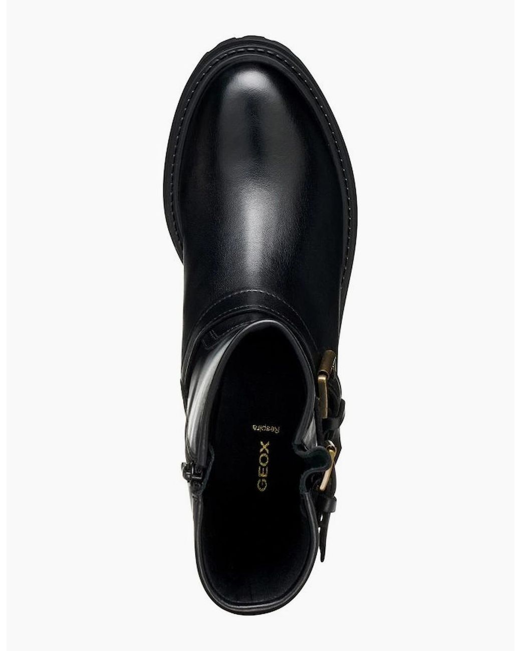 Geox Black D Iridea D Leather Boots