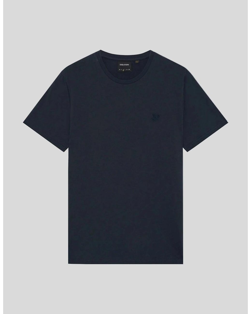 Lyle & Scott Blue Superfine Cotton T-Shirt for men