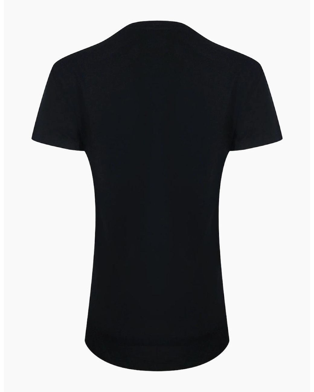 Love Moschino Black Heart Logo T-Shirt