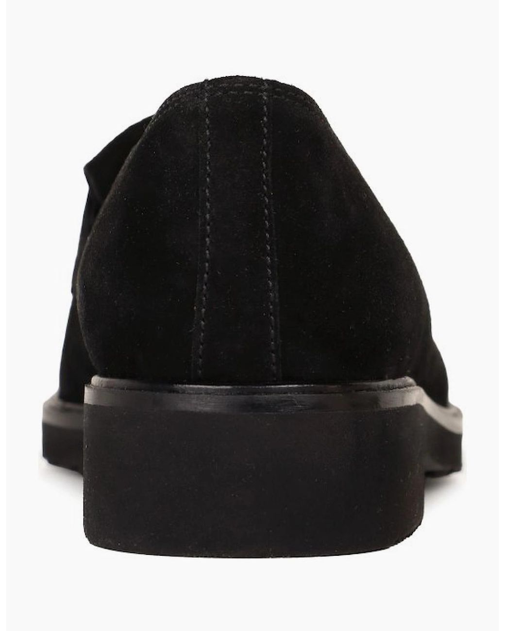 Gabor Black Leader Fringe Loafers