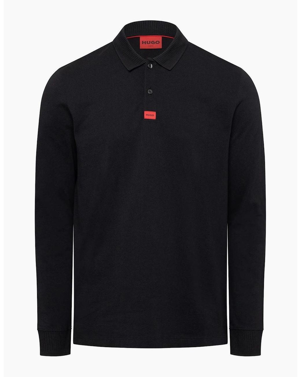 Boss Blue Collared Neck Long Sleeve Regular Fit Shirt for men