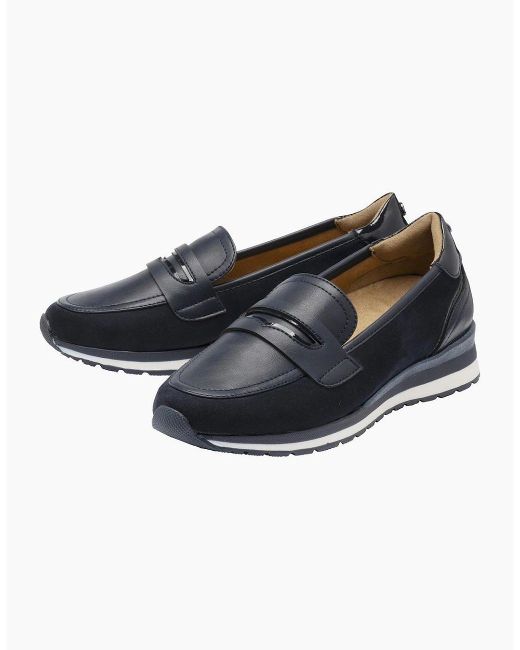 Lotus Blue Montana Loafers