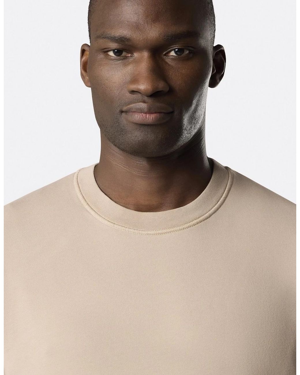Stone Island Natural S0051 Compass Sweatshirt Sage for men